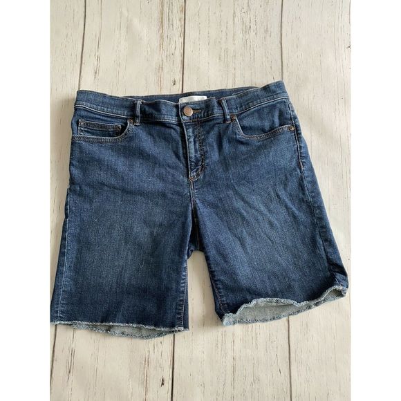 Ann Taylor Pants - Ann Taylor LOFT Raw Hem Denim Jean shorts